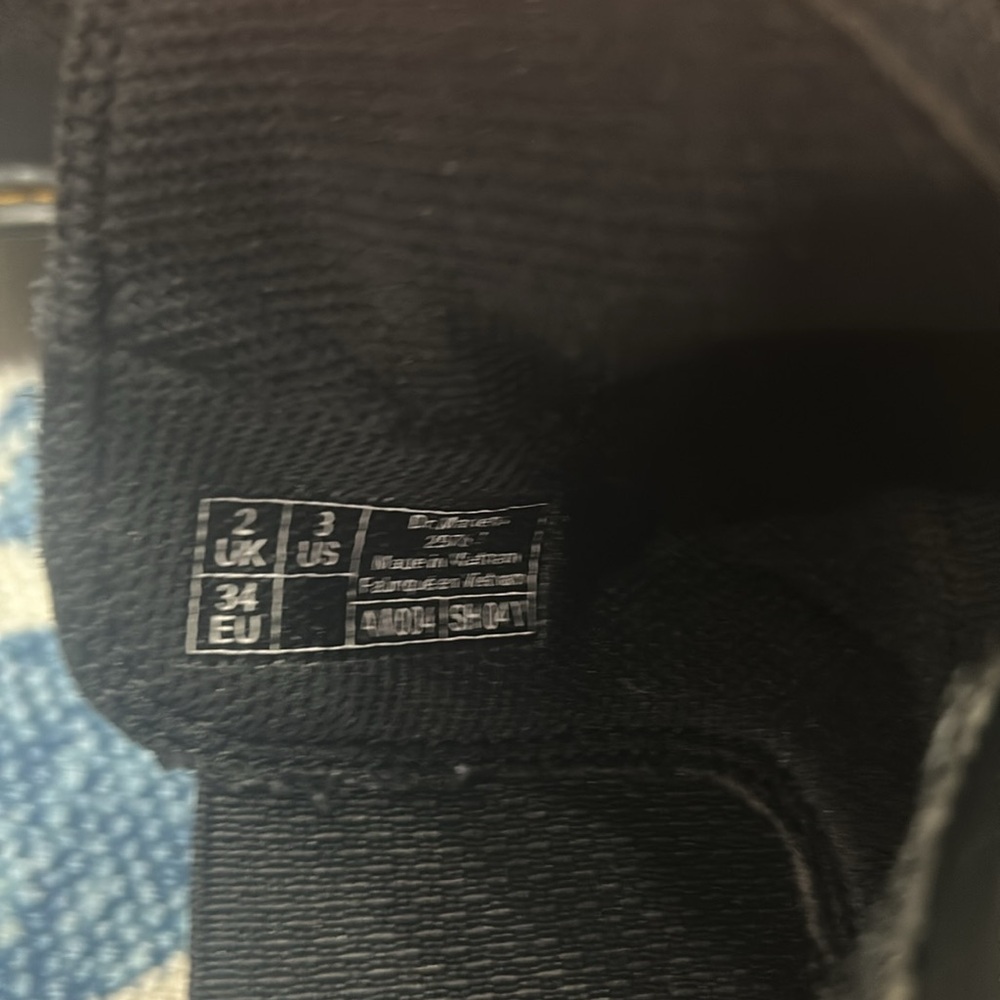 Dr. Martens Classic Black Ankle Boots - Picture 8 of 9